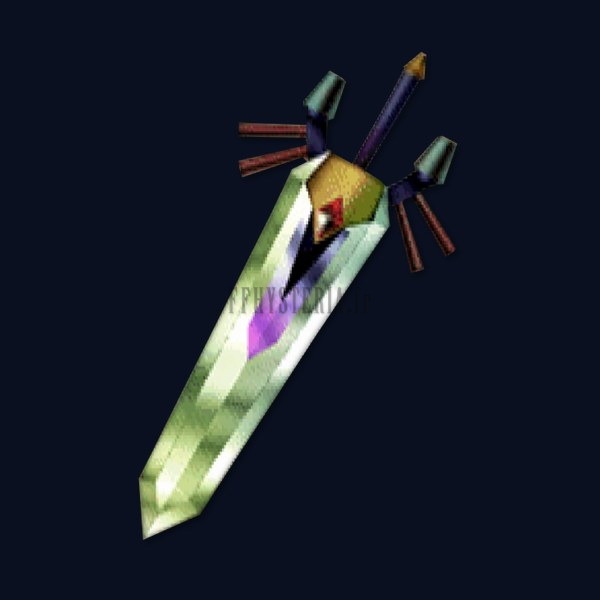 Ultima Weapon, l'arme ultime de Cloud, butin de la Dernière Arme