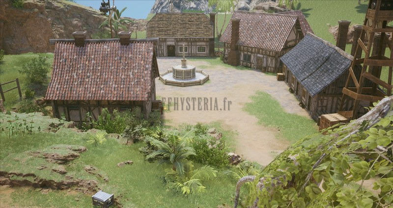 Banora, le village natal de Zack et de Genesis