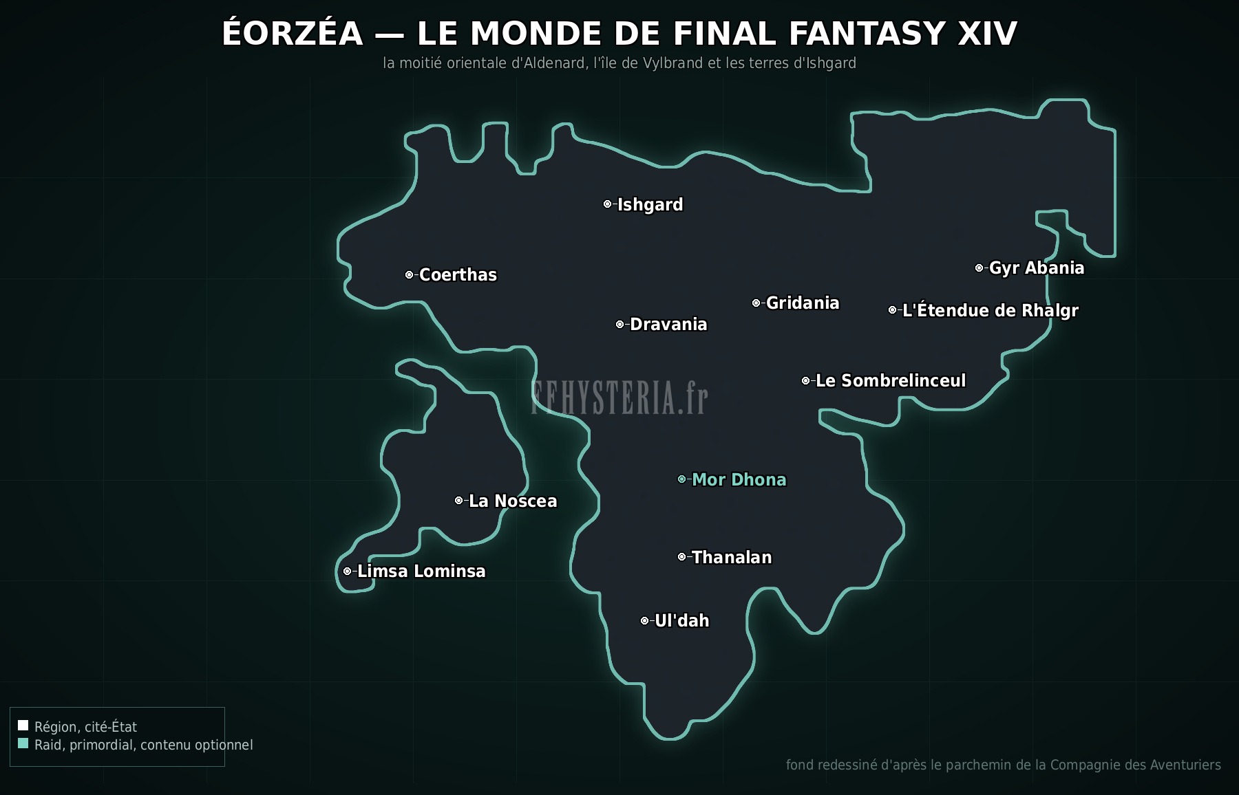 Éorzéa, le monde d'Hydaelyn