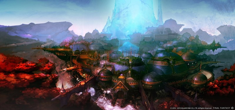 Le Cristarium, capitale de Norvrandt