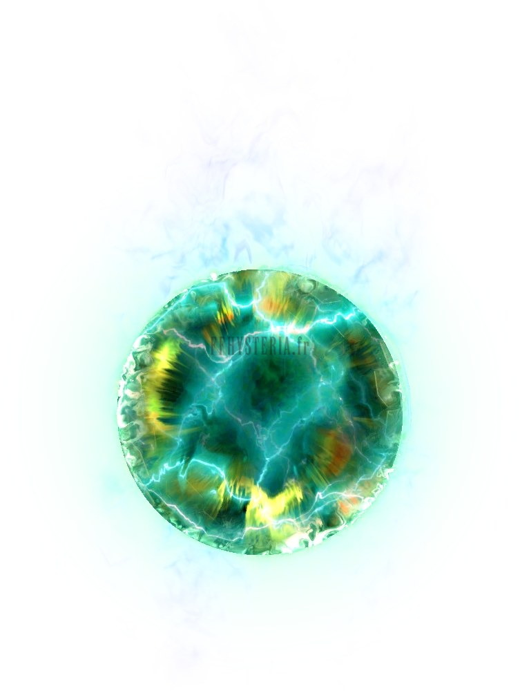 Un aetheroplasme, concentration d'éther instable des Coils