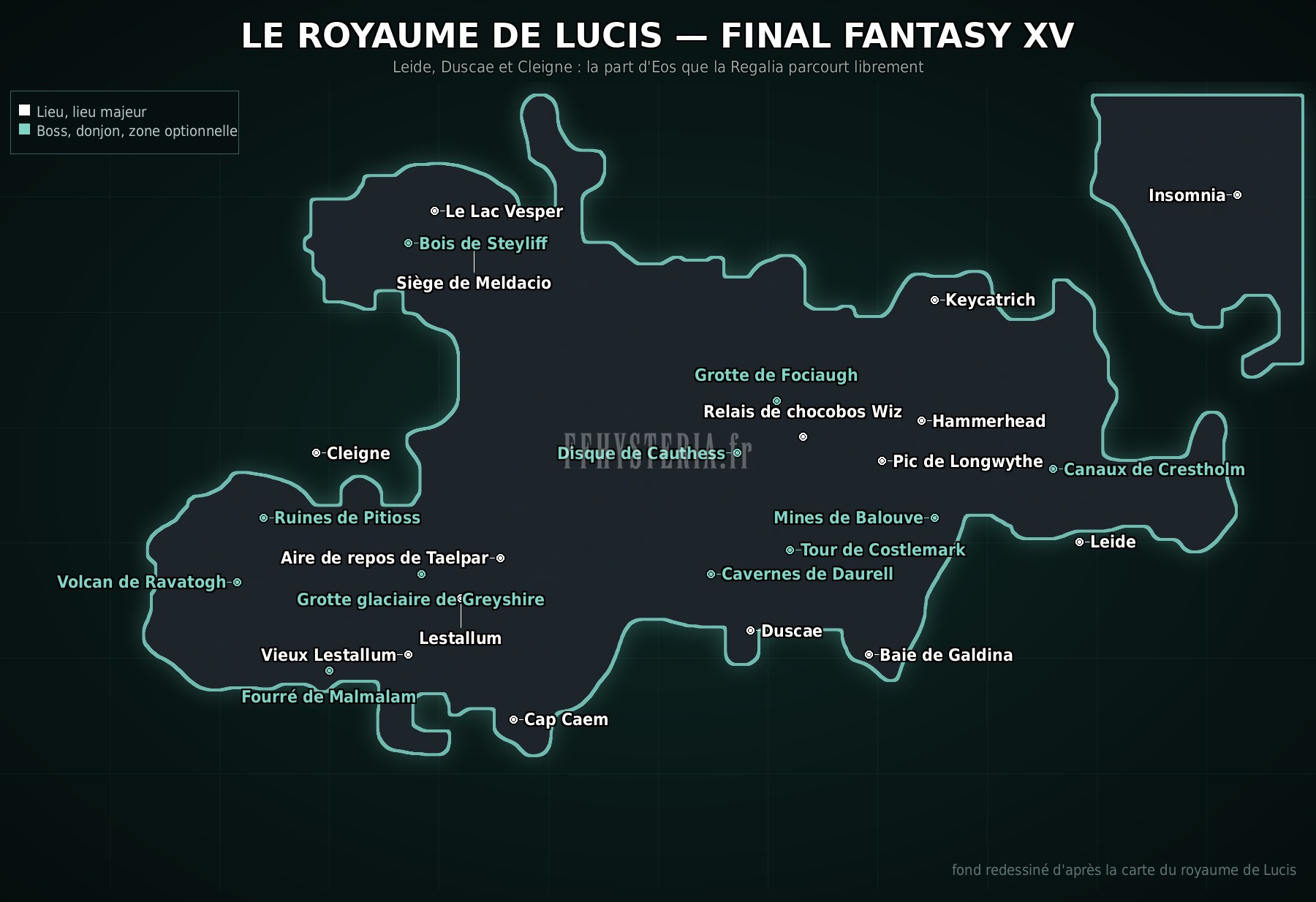Eos, du Lucis à l'Empire de Niflheim
