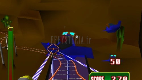 Gold Saucer — Speed Square (tir sur rails)