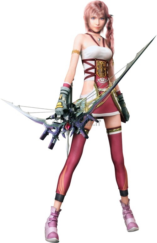 Serah, chargée d'aller chercher ce que Hope ne peut pas atteindre.