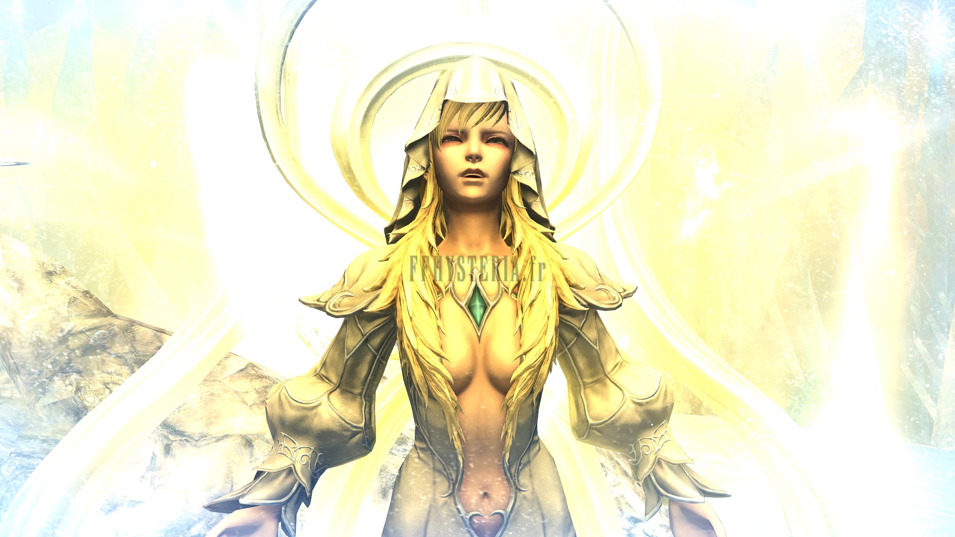 Hydaelyn, la voix qui t'appelle depuis le premier jour — et dont tu vas apprendre l'origine.