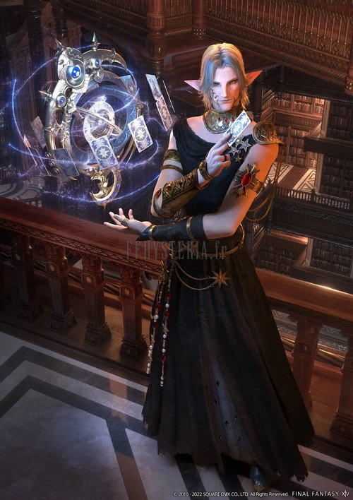 Urianger Augurelt, Elezen des Wildwoods, astrologue à la diction précieuse