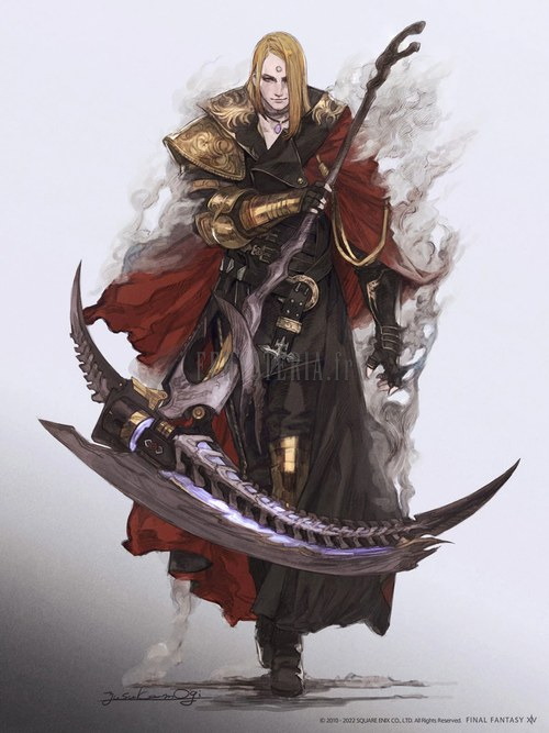 Zenos yae Galvus, vice-roi d'Ala Mhigo, en quête d'un adversaire
