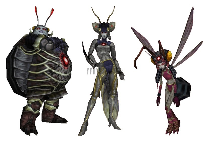 Sœurs Magus purgatrices (Dark Anabella, Dark Samanta, Dark Maria)